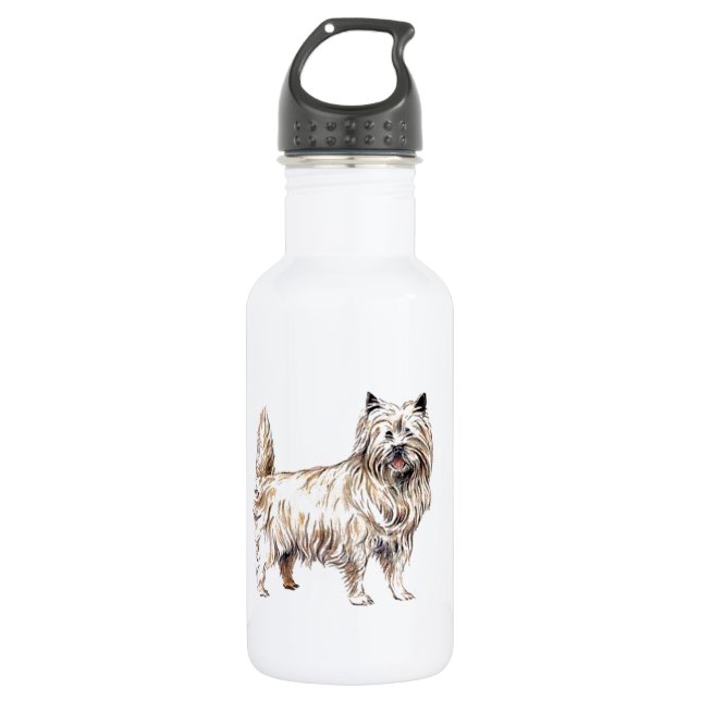 Cairn Terrier 532 Ml Water Bottle (Front)