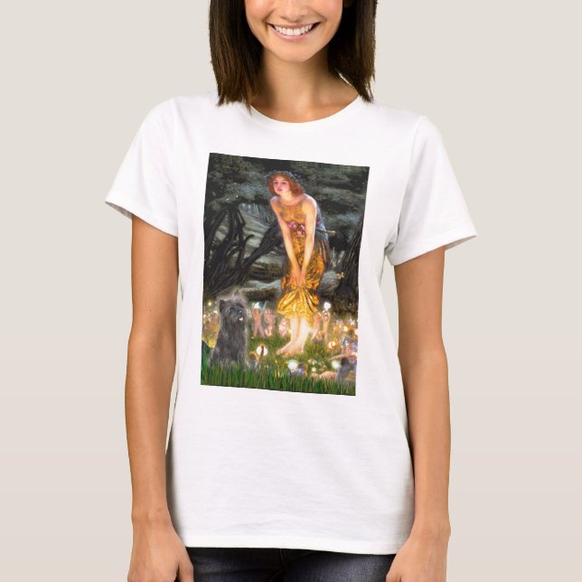 Cairn Terrier (Brindle 21) - MidEve T-Shirt (Front)