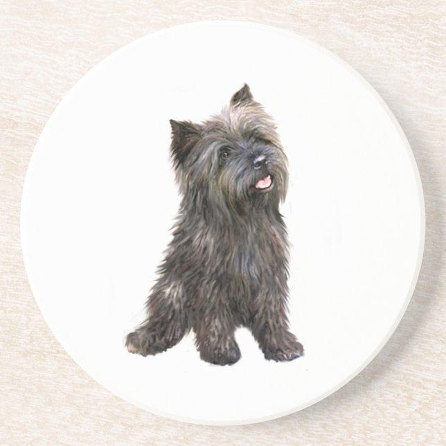 Cairn Terrier - brindle Coaster (Front)