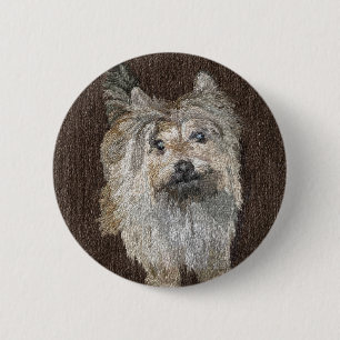 Cairn Terrier Button