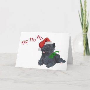 Cairn Terrier Christmas Holiday Card
