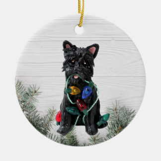 Cairn Terrier Christmas ornament