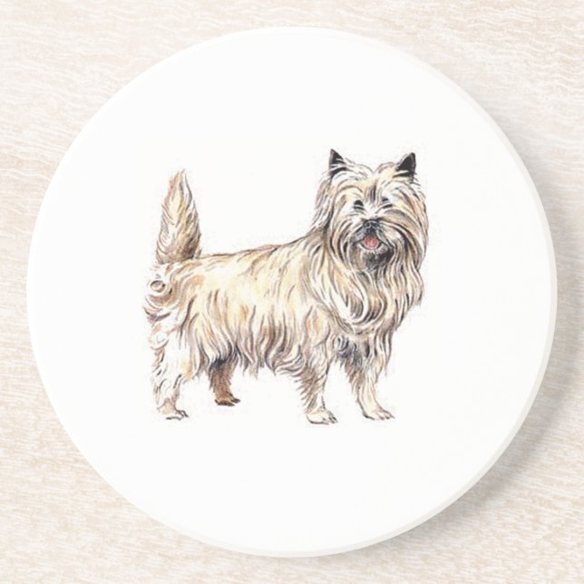 Cairn Terrier Coaster (Front)