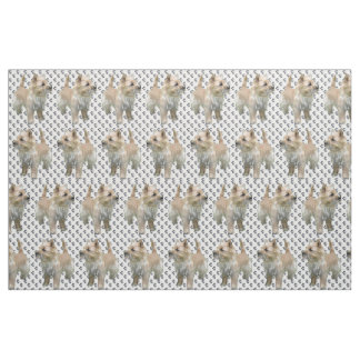 Cairn Terrier dog breed fabric