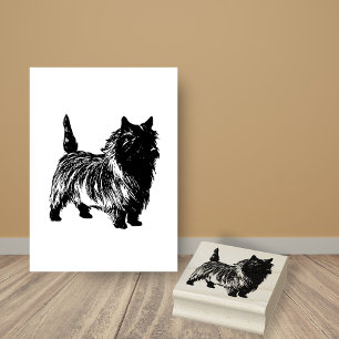 Cairn Terrier Dog Breed Rubber Stamp