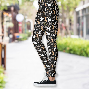 Cairn Terrier Dog Pattern Carin Terriers  Leggings