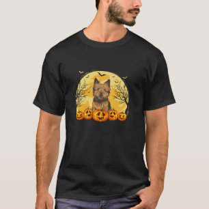 Cairn Terrier Dog Pumpkins Halloween Costume Men W T-Shirt