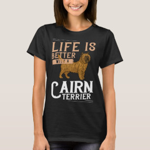 Cairn Terrier Dog  Puppies Owner   3 T-Shirt