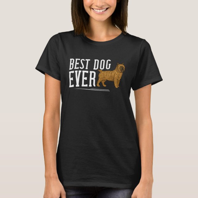 Cairn Terrier Dog Puppies Owner T-Shirt (Front)