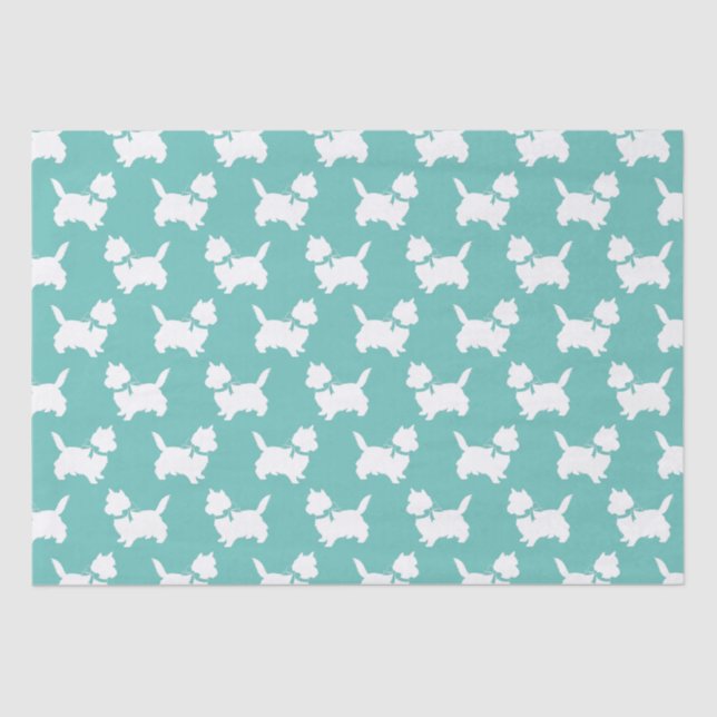 Cairn Terrier Dog Puppy Tissue Paper (Front)