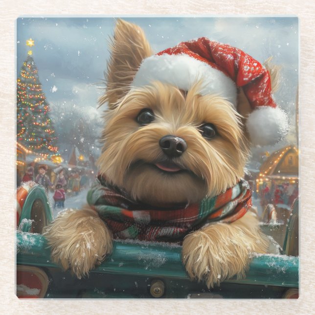 Cairn Terrier Dog Roller Coaster Christmas (Front)