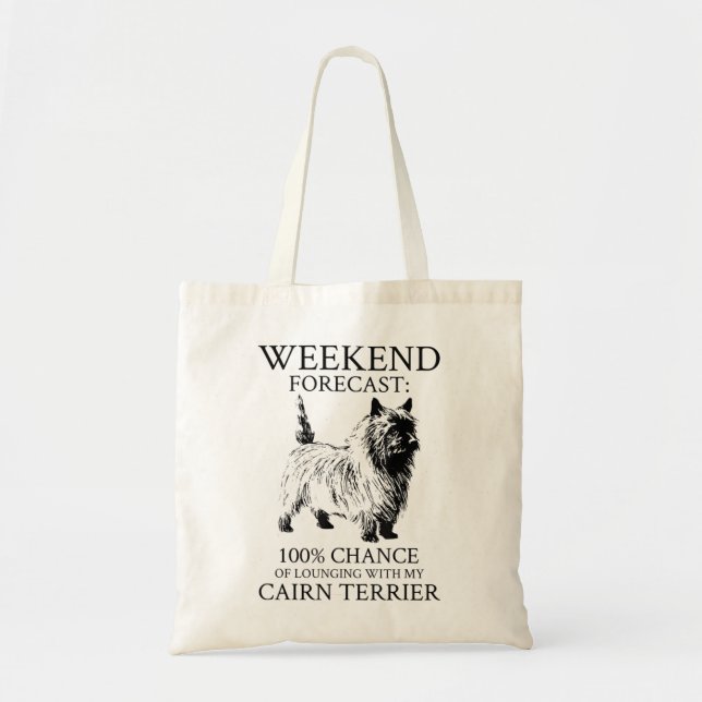 Cairn Terrier Dog Tote Bag (Front)
