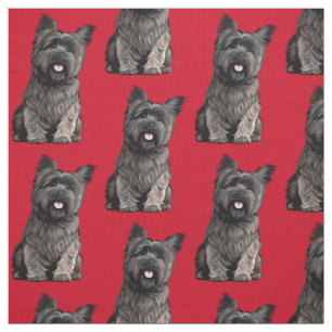 Cairn Terrier Fabric