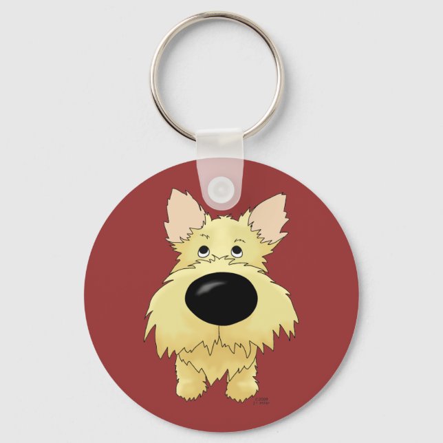 Cairn Terrier Keychain (Front)