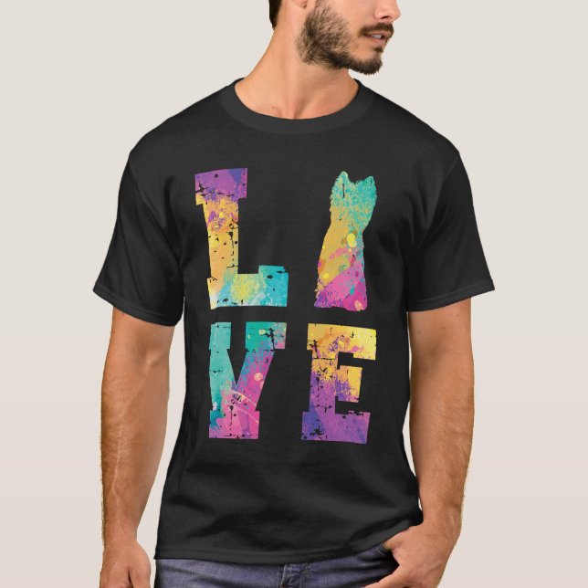 Cairn Terrier Love T-Shirt (Front)
