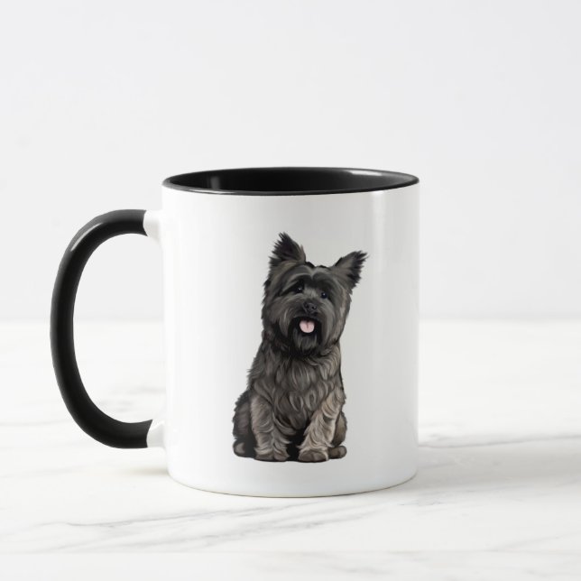 Cairn Terrier Mug (Left)