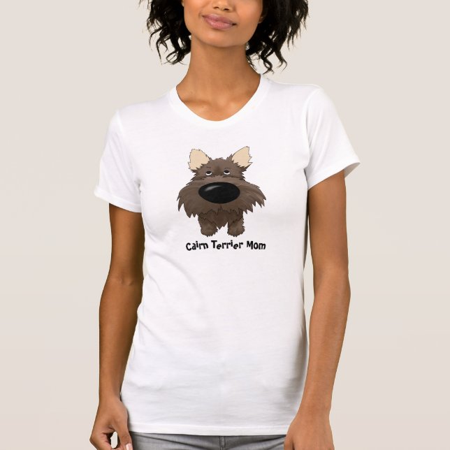 Cairn Terrier Mum T-Shirt (Front)