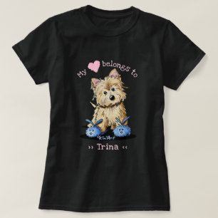 Cairn Terrier My Heart Belongs T-Shirt