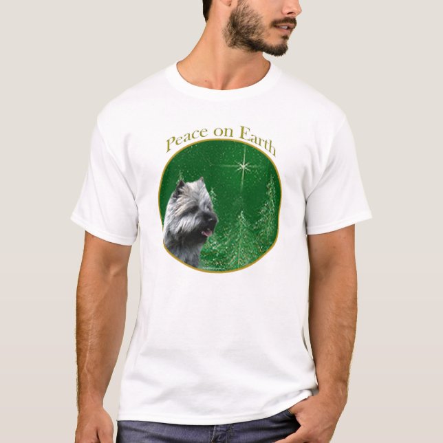 Cairn Terrier Peace T-Shirt (Front)