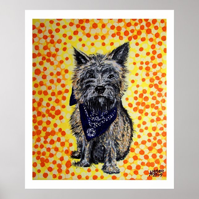 Cairn Terrier Poster (Front)
