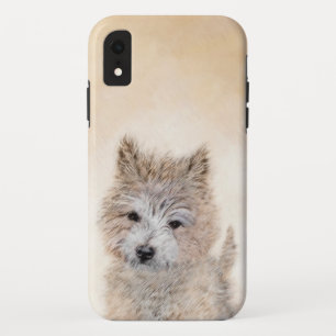 Cairn Terrier Puppy Painting - Original Dog Art Case-Mate iPhone Case