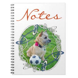 Cairn Terrier Soccer Notebook