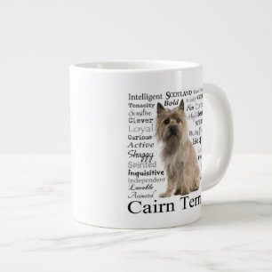 Cairn Terrier Traits Jumbo Mug
