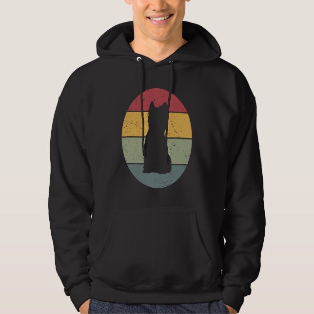 Cairn Terrier Vintage Hoodie (Front)