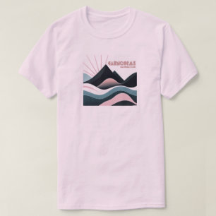 Cairngorms National Park Scotland Coloured Hills T-Shirt