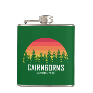 Cairngorms National Park Scotland Hip Flask