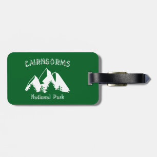 Cairngorms National Park Scotland Luggage Tag
