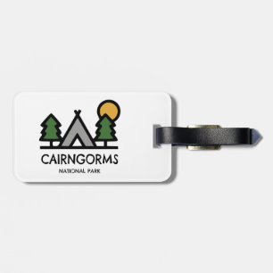 Cairngorms National Park Scotland Luggage Tag