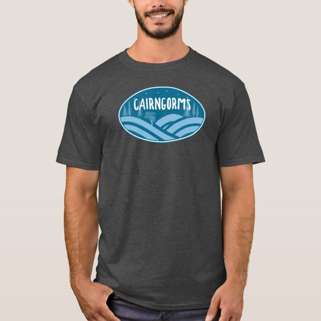 Cairngorms National Park Scotland Outdoors T-Shirt (Front)
