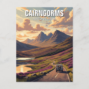 Cairngorms National Park Scotland Postcard