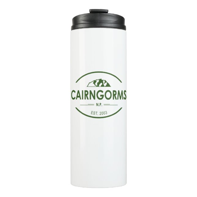 Cairngorms National Park Scotland Thermal Tumbler (Front)
