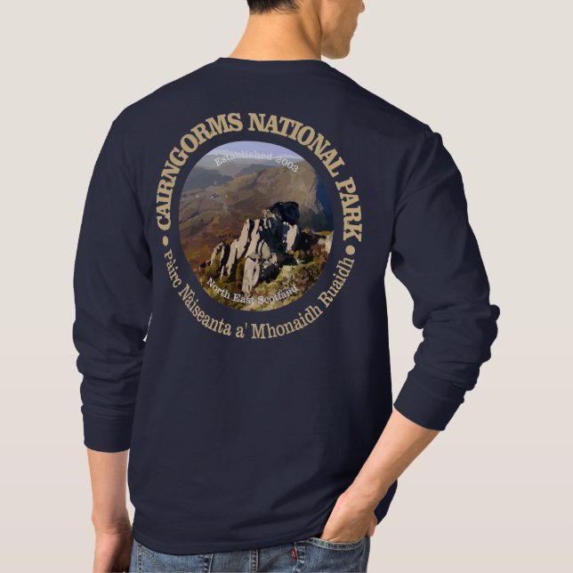 Cairngorms National Park T-Shirt (Back)