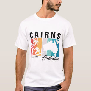 Cairns Australia Vintage Retro Souvenirs 80s T-Shirt