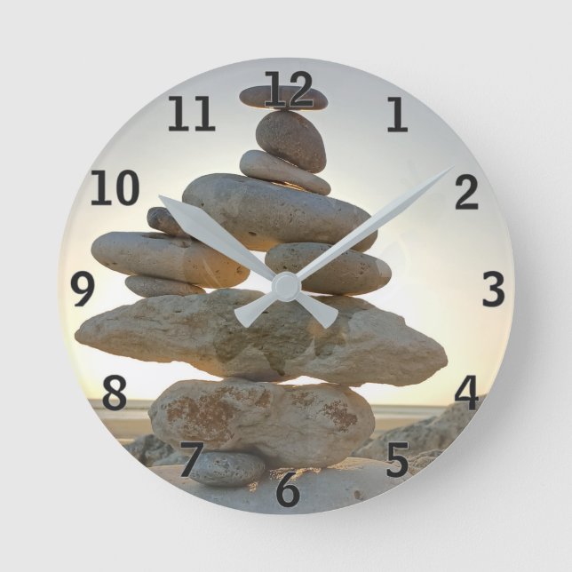 Cairns printed round wall clock (Front)
