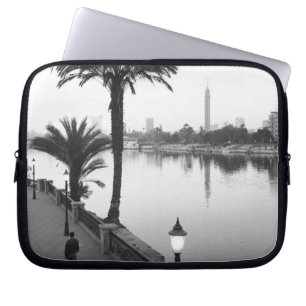 Cairo Egypt, Along the Nile River Laptop Sleeve