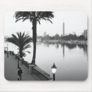 Cairo Egypt, Along the Nile River Mouse Pad