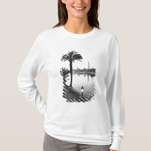 Cairo Egypt, Along the Nile River T-Shirt (Front)