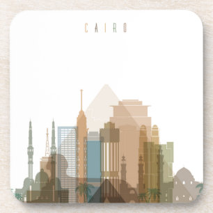 Cairo, Egypt City Skyline Coaster