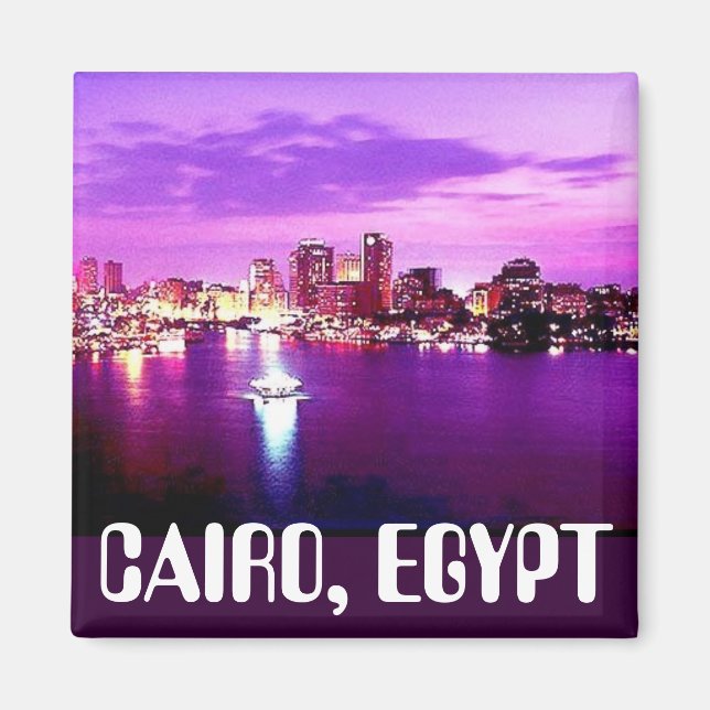 CAIRO, EGYPT - Customised Magnet (Front)