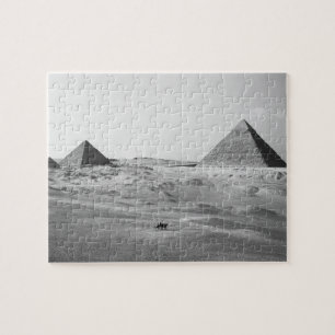 Cairo Egypt, Giza Pyramids Jigsaw Puzzle