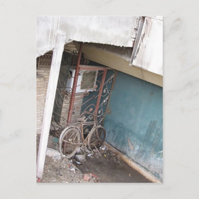 Cairo Egypt "the bicycle"  postcard (Front)