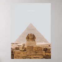 Cairo, Egypt Travel Artwork