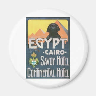 Cairo Egypt - Vintage travel poster art Magnet