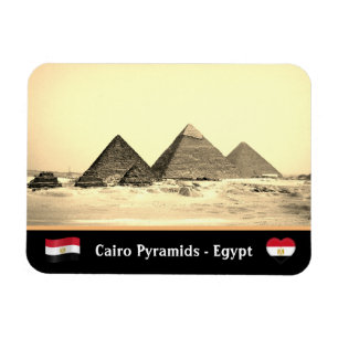 Cairo, Egyptian Pyramids - Ancient Egypt /UNESCO Magnet