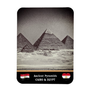 Cairo, Egyptian Pyramids - Ancient Egypt /UNESCO Magnet