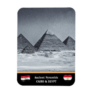 Cairo, Egyptian Pyramids - Ancient Egypt /UNESCO Magnet